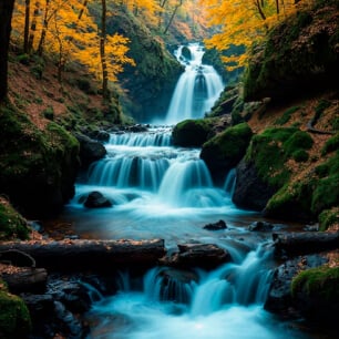 Snow-Capped Mountain Peaks